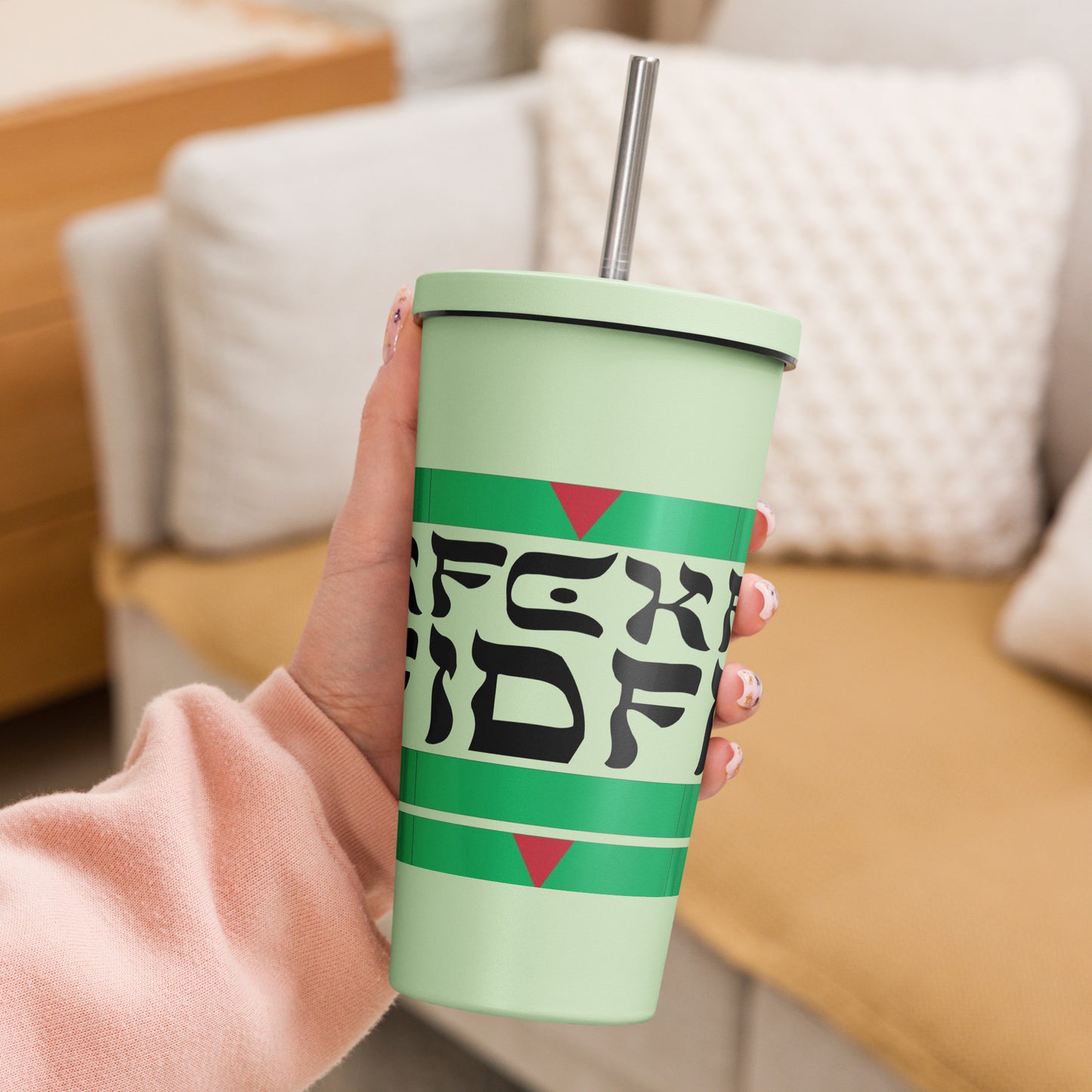 FCK IDF Insulated Tumbler (Pink, White, or Mint)