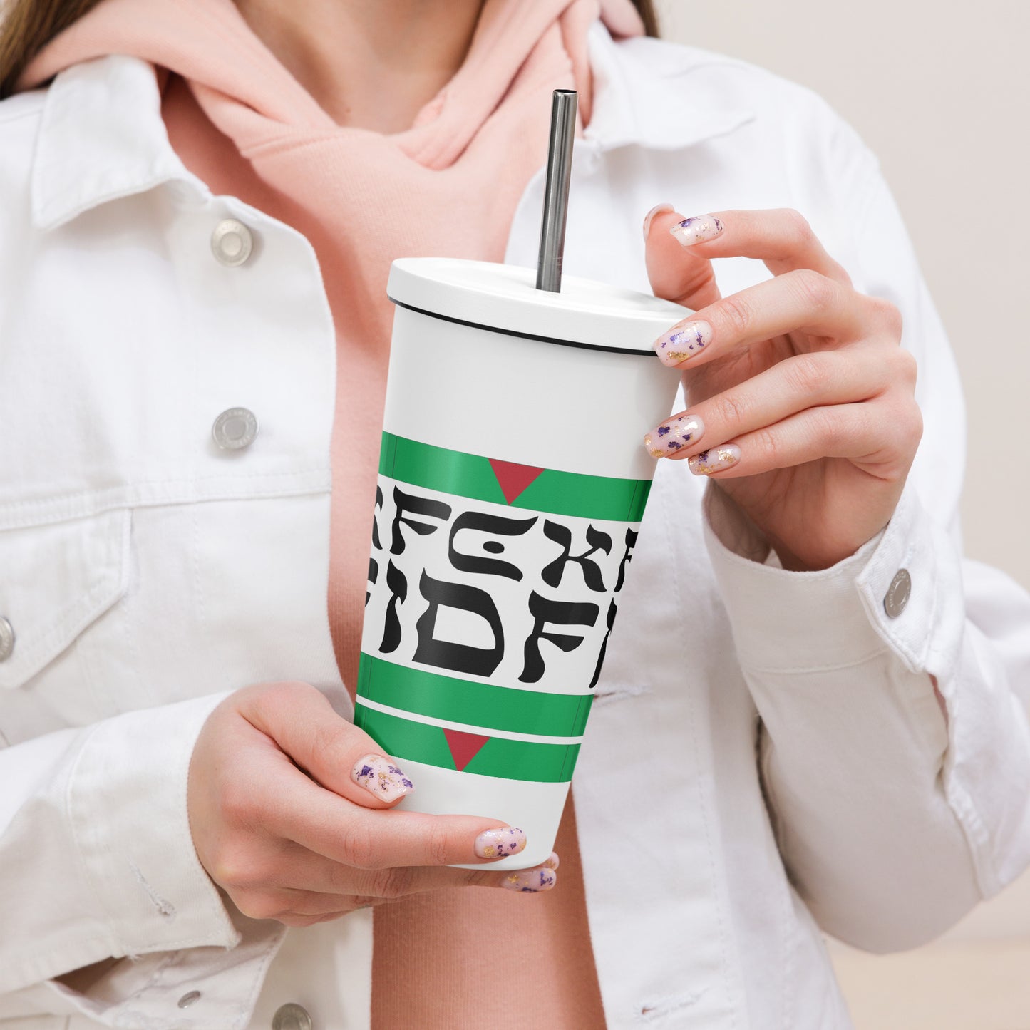 FCK IDF Insulated Tumbler (Pink, White, or Mint)