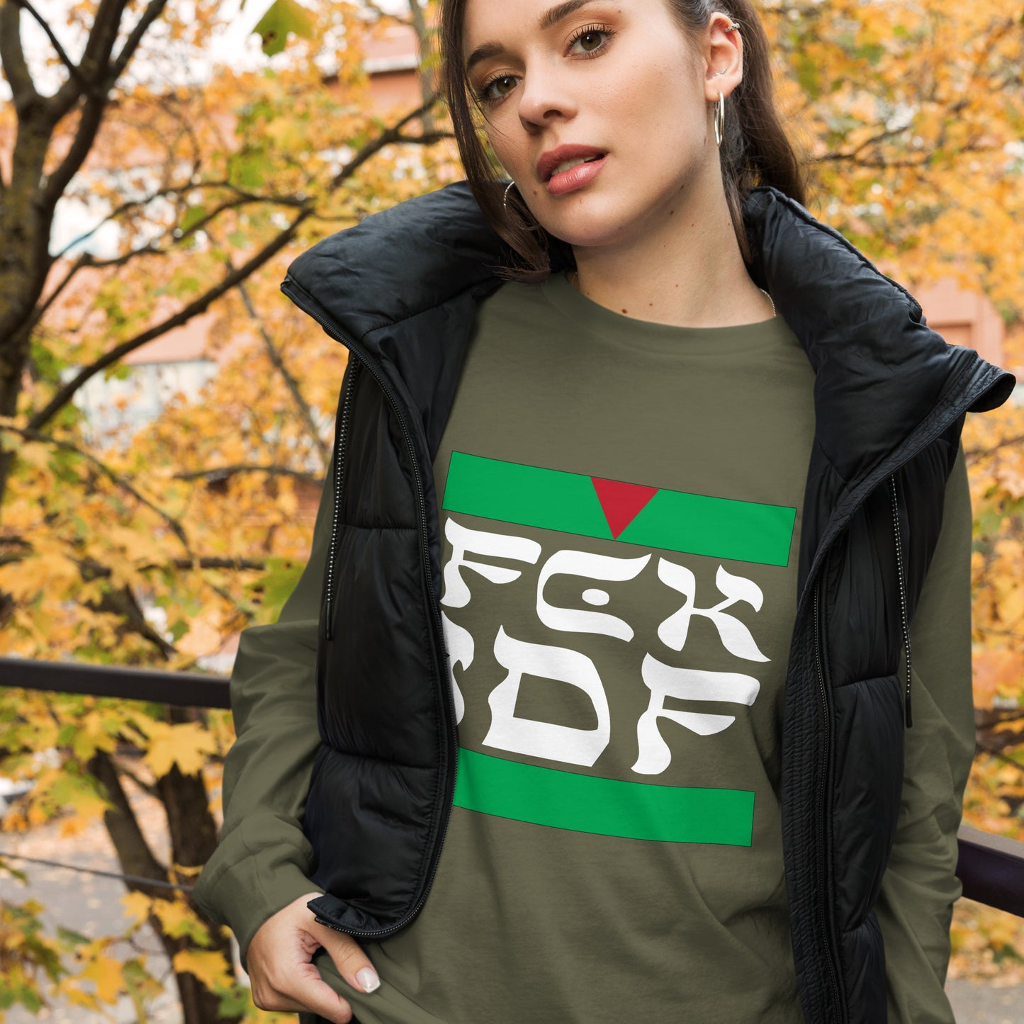 FCK IDF Unisex Long Sleeve Tee