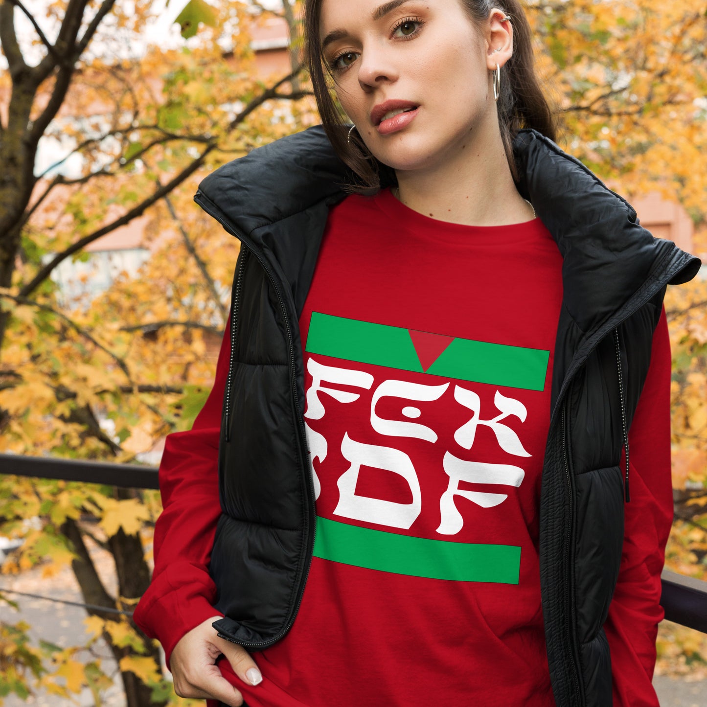 FCK IDF Unisex Long Sleeve Tee